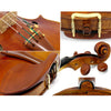 D'Luca Strauss 900 J.S. Antique Finish Violin 4/4 with SKB Molded Case, Evah Pirazzi Strings and Tuner