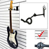 D'Luca 5.5" Guitar Hanger Adjustable Fits Slatwall And Peg Wall