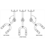 D'Luca 5.5" Guitar Hanger Adjustable Fits Slatwall And Peg Wall