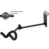 D'Luca 9" Guitar Hanger Adjustable Fits Slatwall And Peg Wall