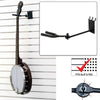 D'Luca 9" Banjo Hanger, Adjustable Fits Slatwall And Peg Wall