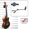 D'Luca 9" Ukulele/Mandolin Holder, Adjustable Fits Slatwall And Peg Wall