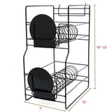 D'Luca Bass String Display Sized Strings 6"x 6". Fits Slatwall And Peg Wall