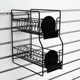 D'Luca Bass String Display Sized Strings 6"x 6". Fits Slatwall And Peg Wall