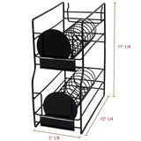 D'Luca Guitar String Display Sized Strings, 4.25"x4.25" Fits Slatwall And Peg Wall