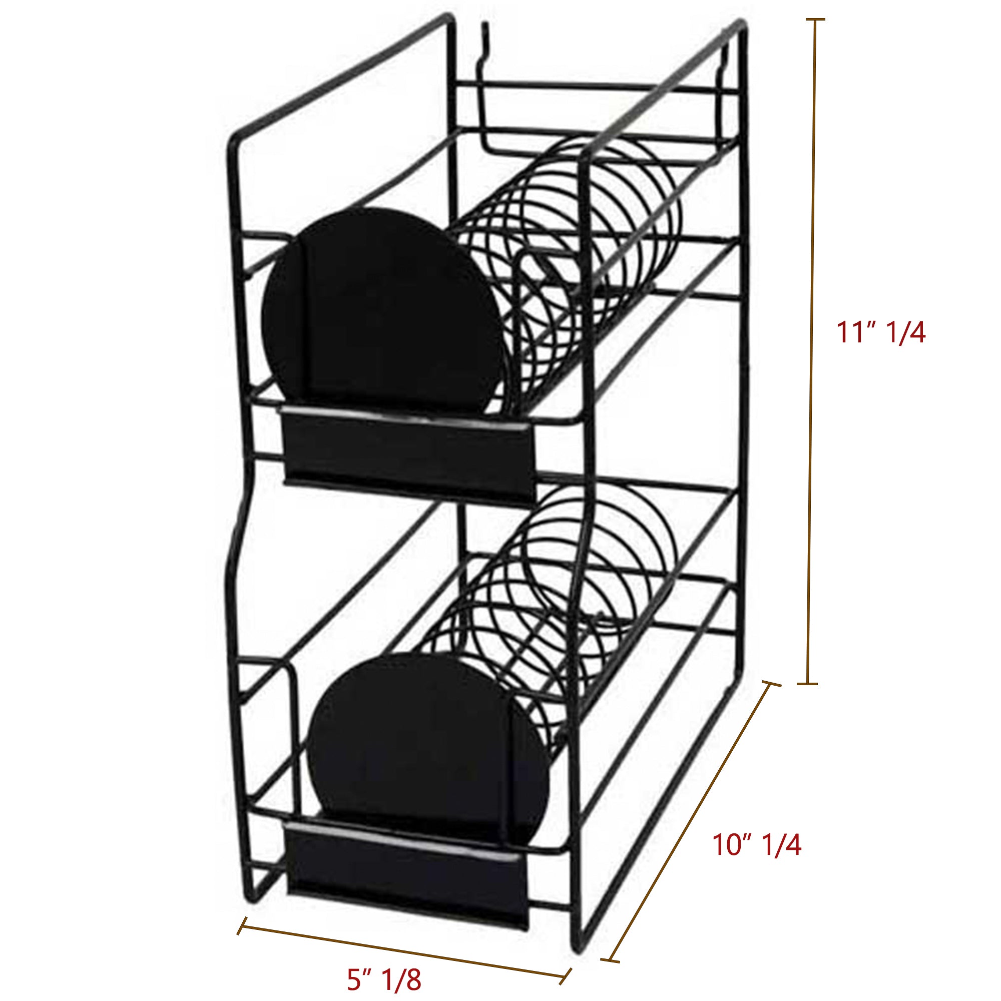 D'Luca Guitar String Display Sized Strings, 4.25"x4.25" Fits Slatwall And Peg Wall