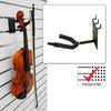D'Luca 2" Violin/Viola Hanger w/Bow Holder  Fits Slatwall And Peg Wall