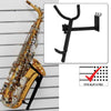 D'Luca Adjustable Alto / Tenor Sax Holder Fits Slatwall And Peg Wall