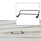 D'Luca Wire, Horizontal Flute Holder Fits Slatwall