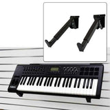 D'Luca 12" To 18" Slatwall Keyboard Arms Adjustable (Pair)