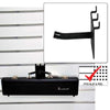 D'Luca 3" Padded Hook Fits Slatwall And Peg Wall