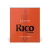 Rico by D'Addario Bb Clarinet Reeds, Strength 1.5, 10-pack
