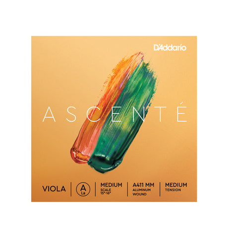 D'Addario Ascenté Viola A String, Medium Scale, Medium Tension