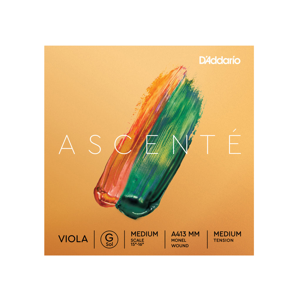 D'Addario Ascenté Viola G String, Medium Scale, Medium Tension