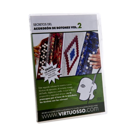 Virtuosso Curso De Acordeon De Botones DVD & CD Vol.2