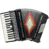 Baronelli 30 Key 48 Bass, 3 Switch Piano Accordion, With Staps, Case, Black