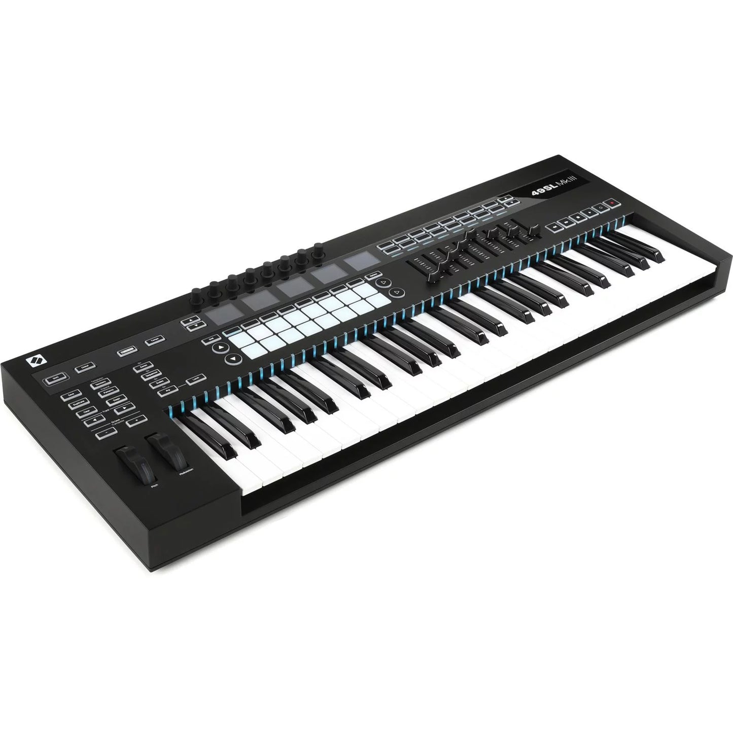 Novation 49SL MkIII Keyboard Controller with Semi-Weighted Keys