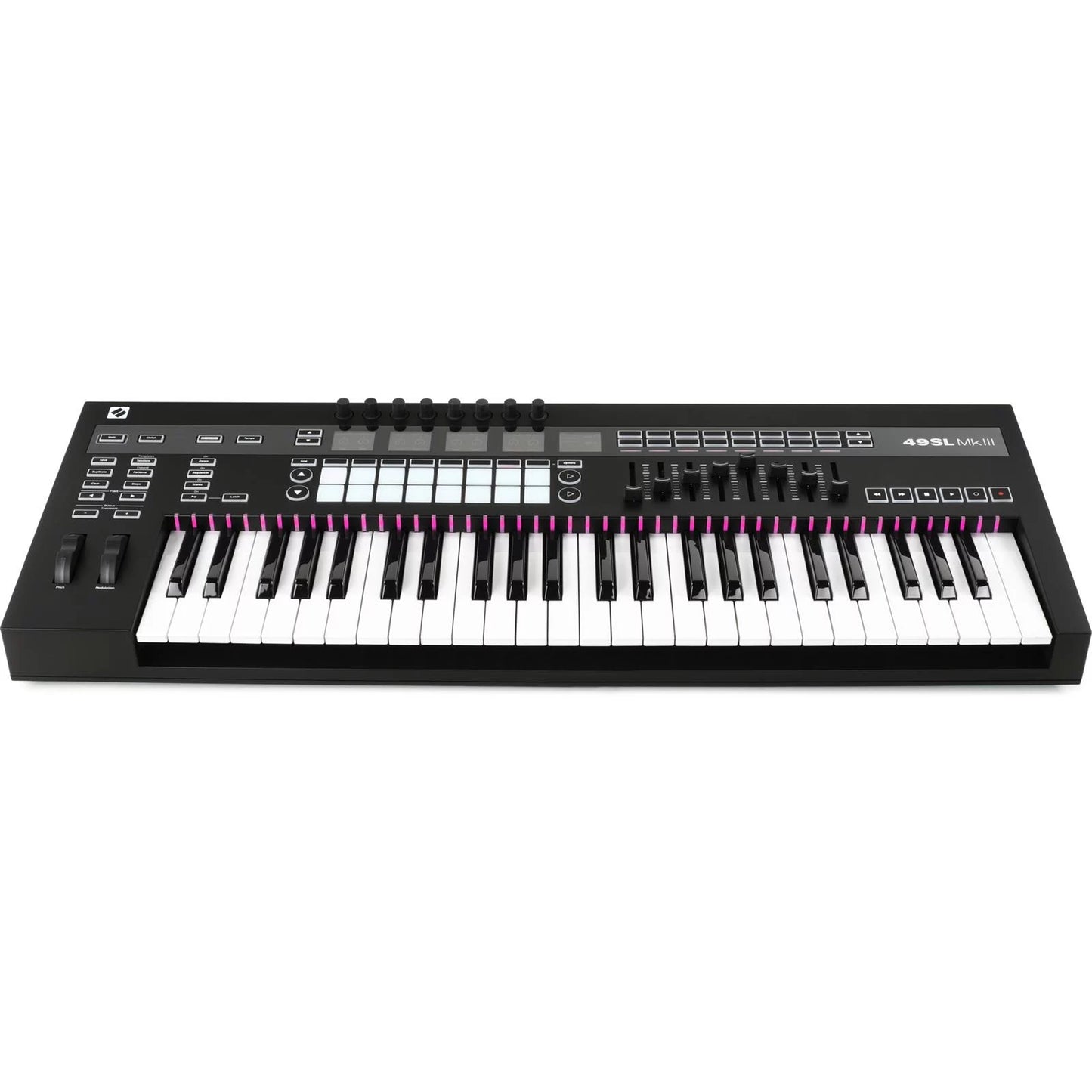 Novation 49SL MkIII Keyboard Controller with Semi-Weighted Keys