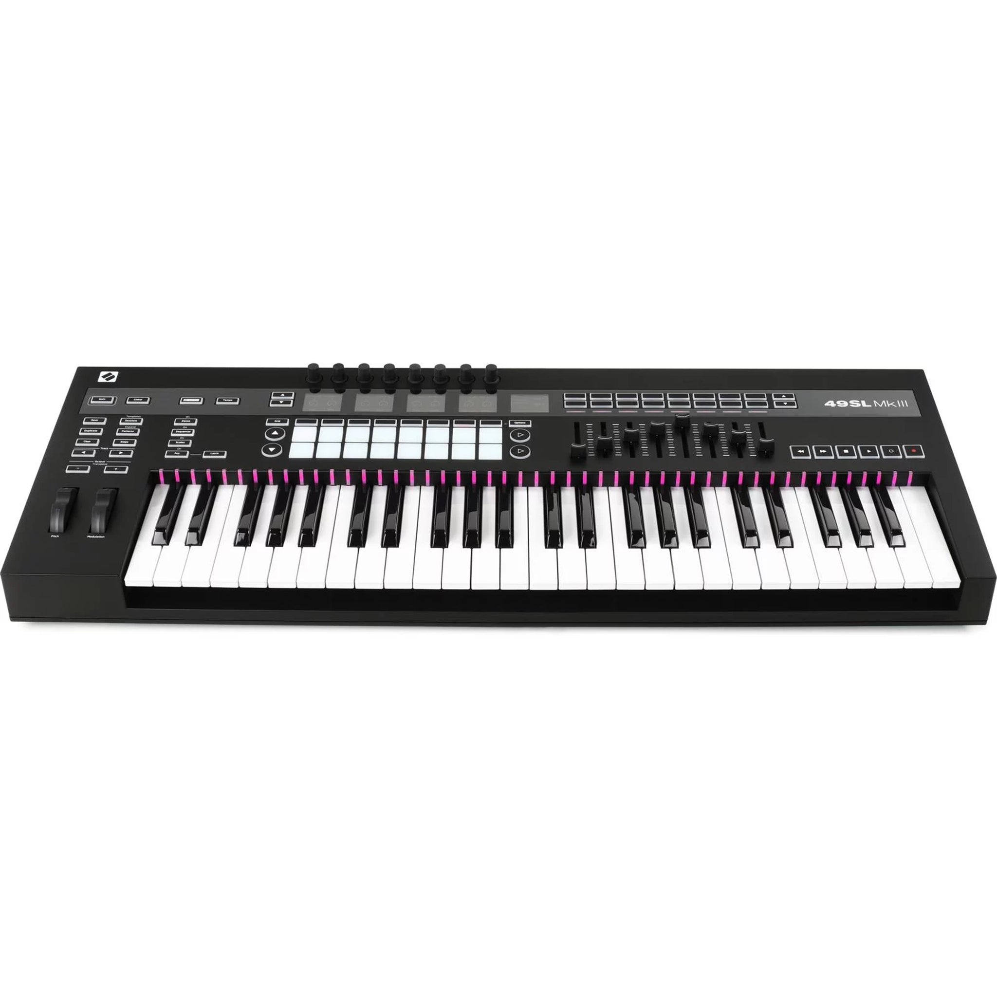 Novation 49SL MkIII Keyboard Controller with Semi-Weighted Keys