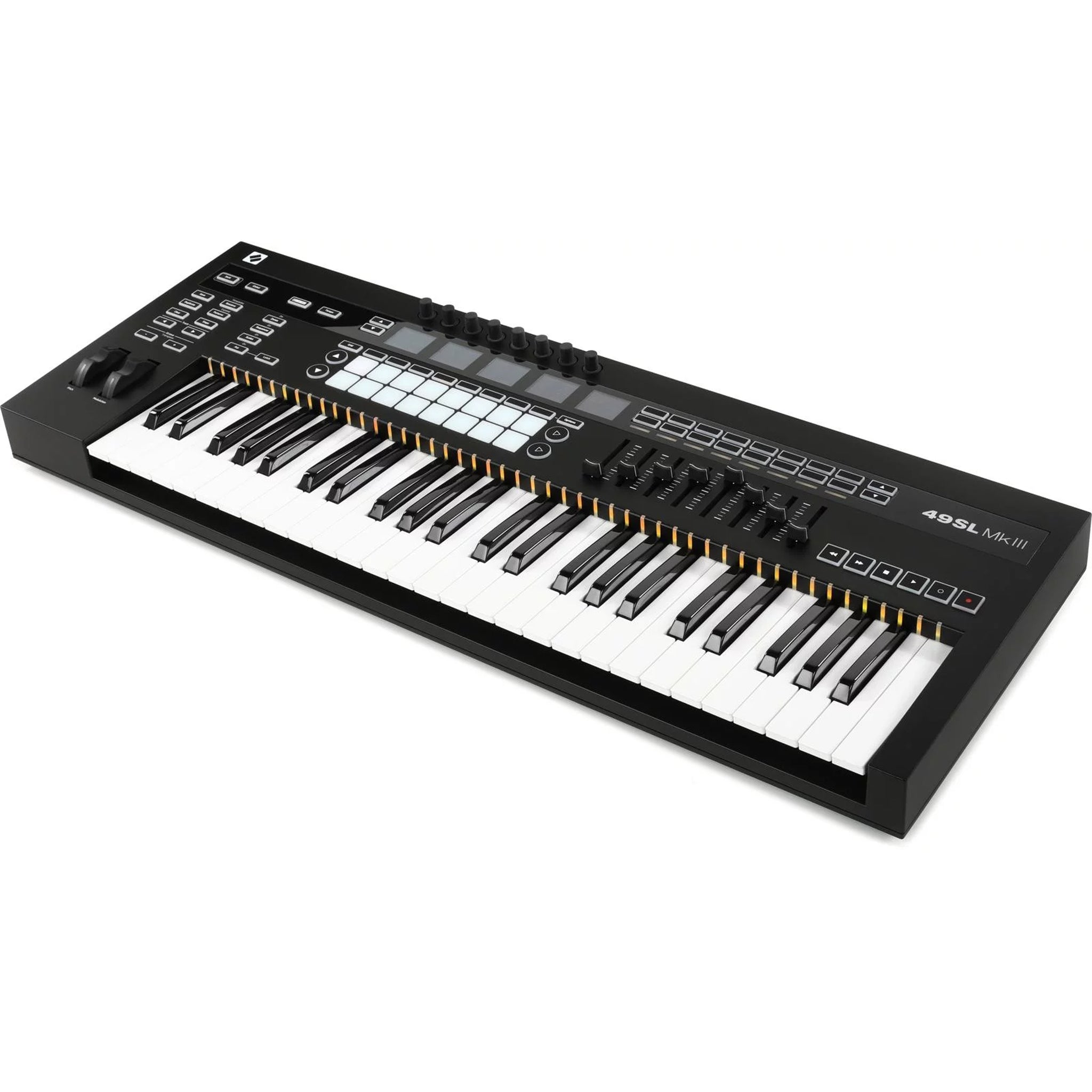 Novation 49SL MkIII Keyboard Controller with Semi-Weighted Keys