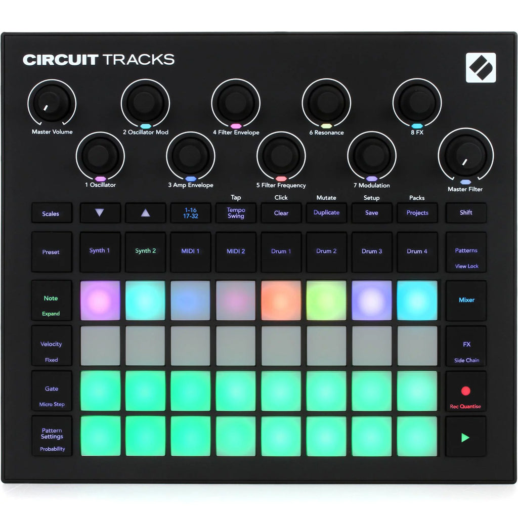 Novation Circuit Tracks Groovebox / Sequencer With Synthesizer