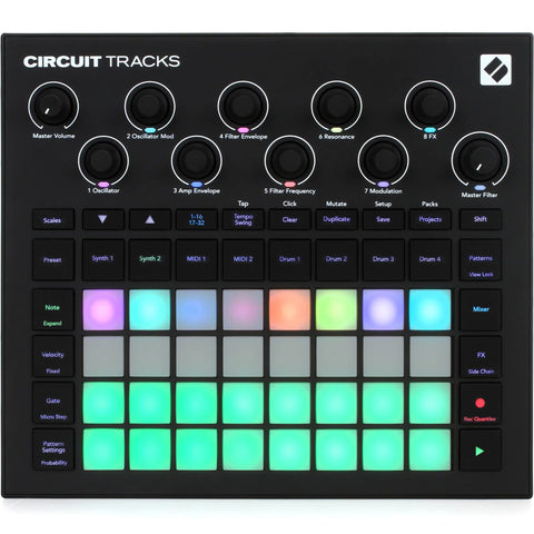 Novation Circuit Tracks Groovebox / Sequencer With Synthesizer