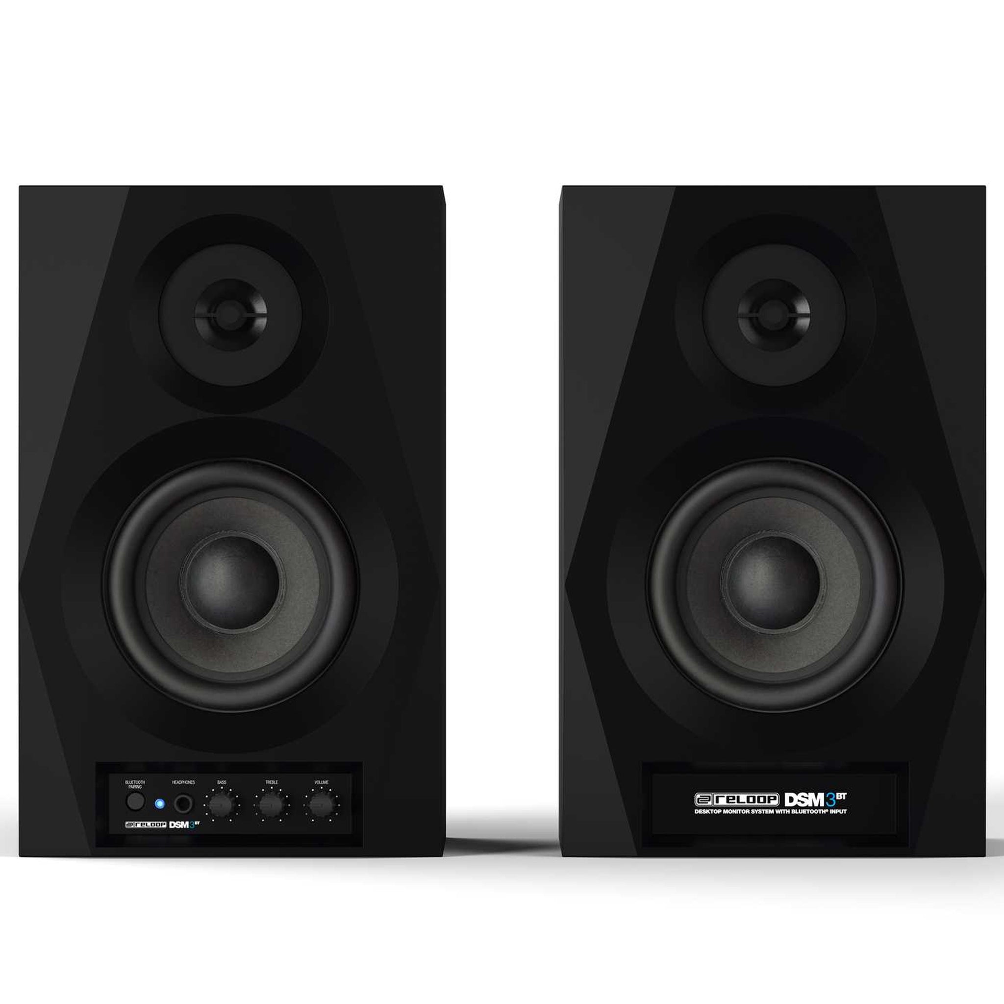 Reloop Smart DSM-3-BT Desktop Monitor System with Wireless Input