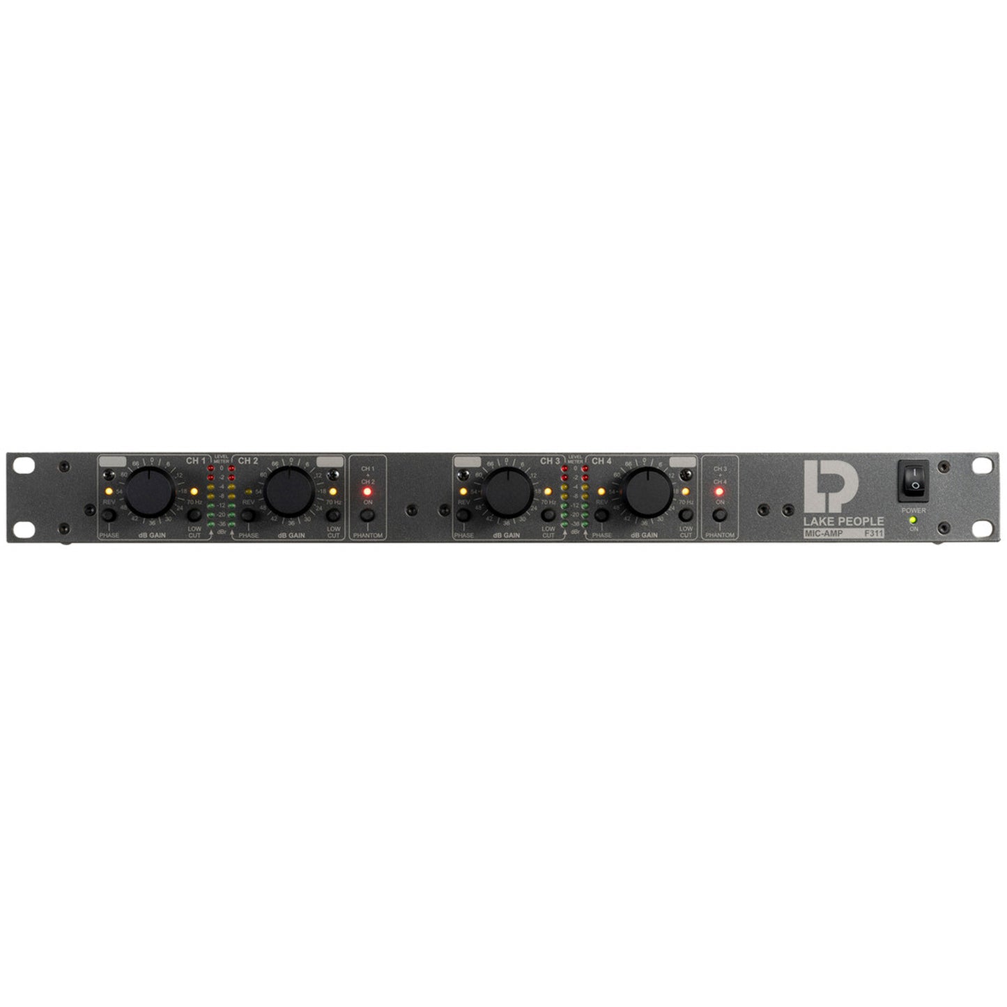 Lake People F311-Q 4-Channel Microphone Preamplifier