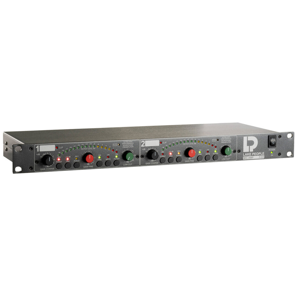 Lake People F355A 2-Channel Microphone Preamplifier Class-A Inputs