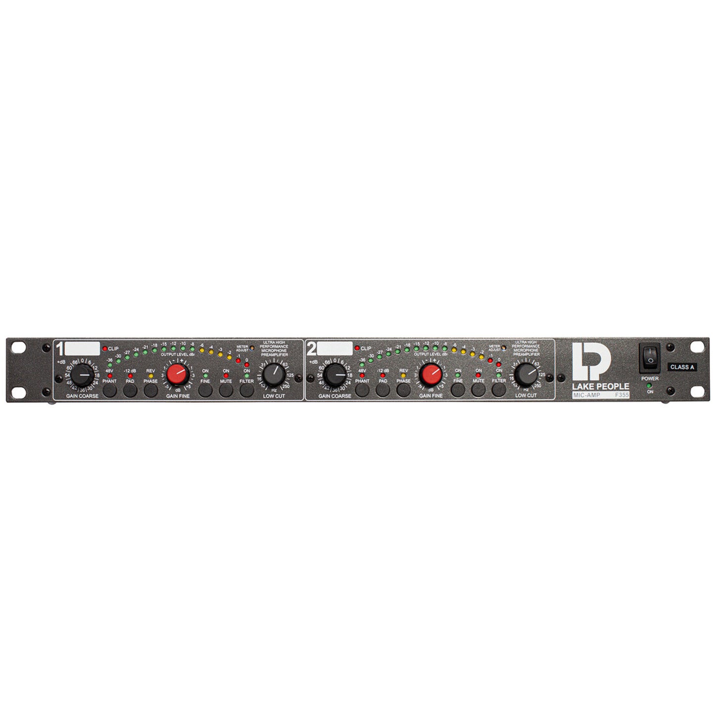 Lake People F355A 2-Channel Microphone Preamplifier Class-A Inputs
