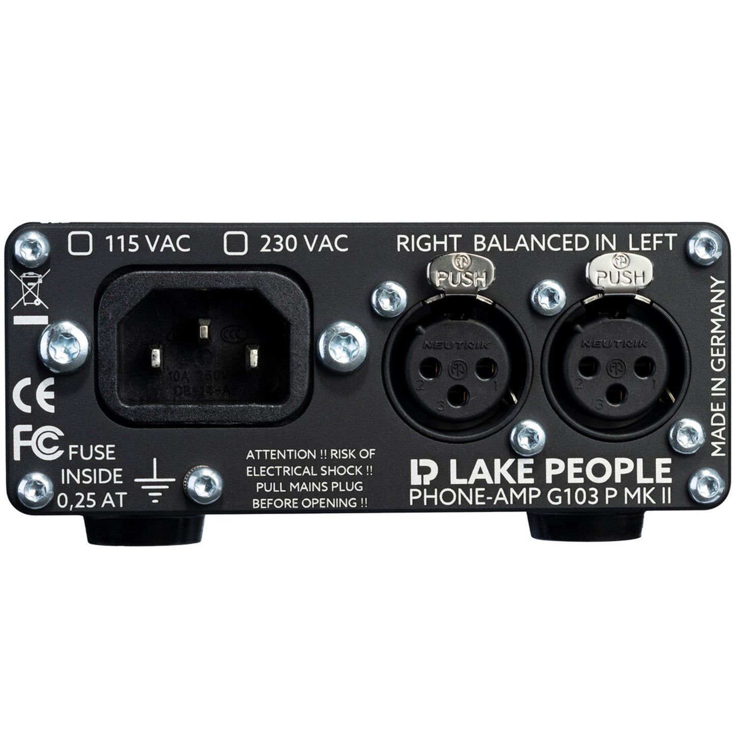 Lake People G103P-MKII Headphone Amplifier