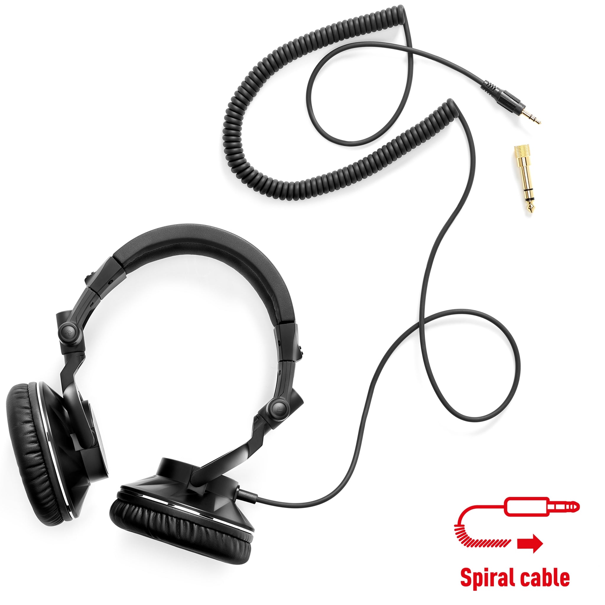 Hercules High Performance DJ Headphones, AMS-HDP-DJ-60