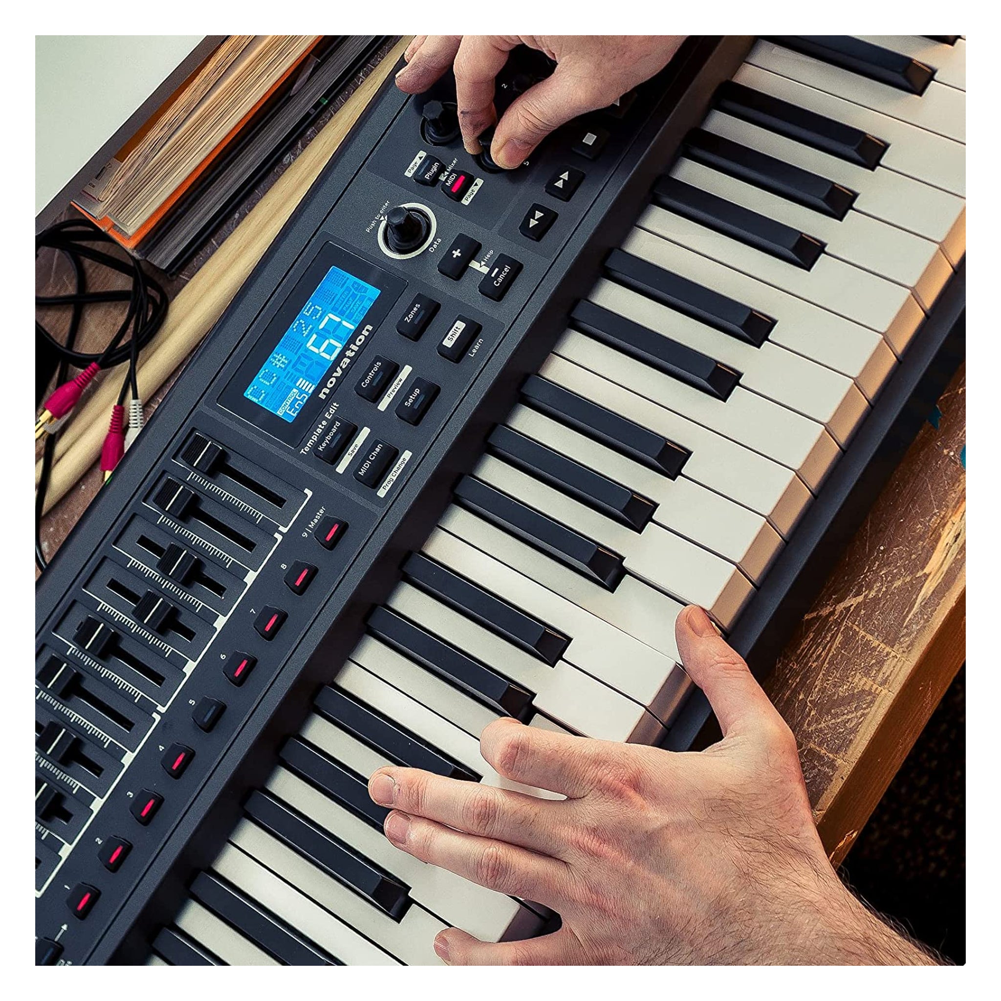 Novation Impulse 49 USB Midi Controller Keyboard, 49 Keys