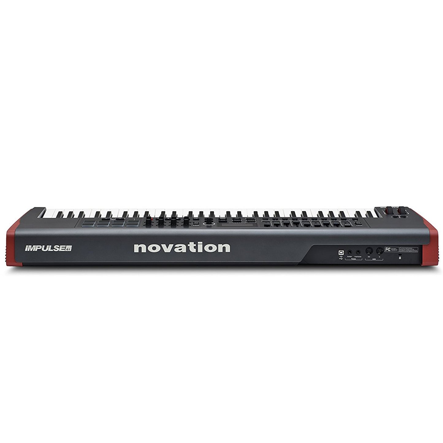 Novation Impulse 61 USB Midi Controller Keyboard, 61 Keys