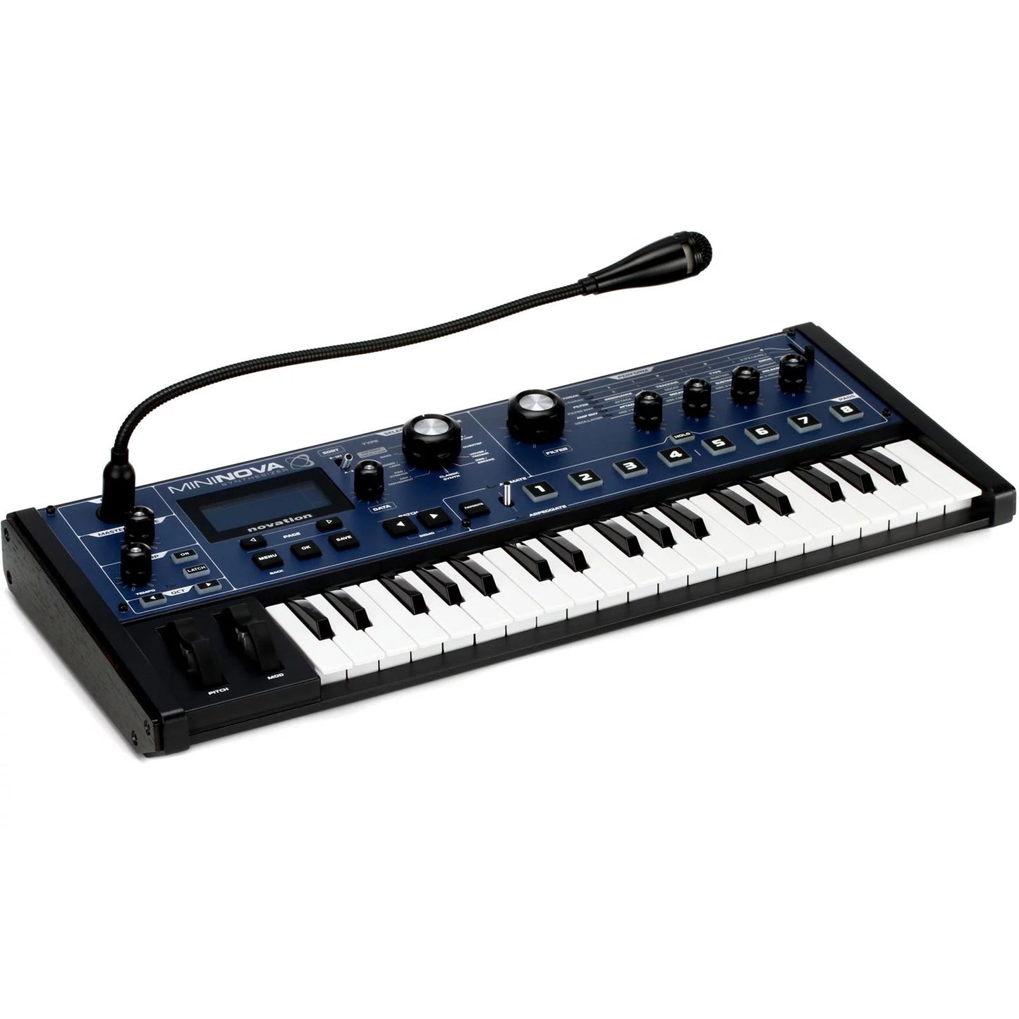 Novation MiniNova 37-Key Synthesizer with Vocoder