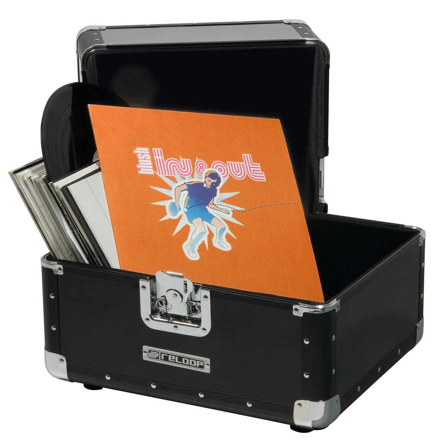 Reloop REC-TROLLEY-120-BLK 120 Trolley Record Case
