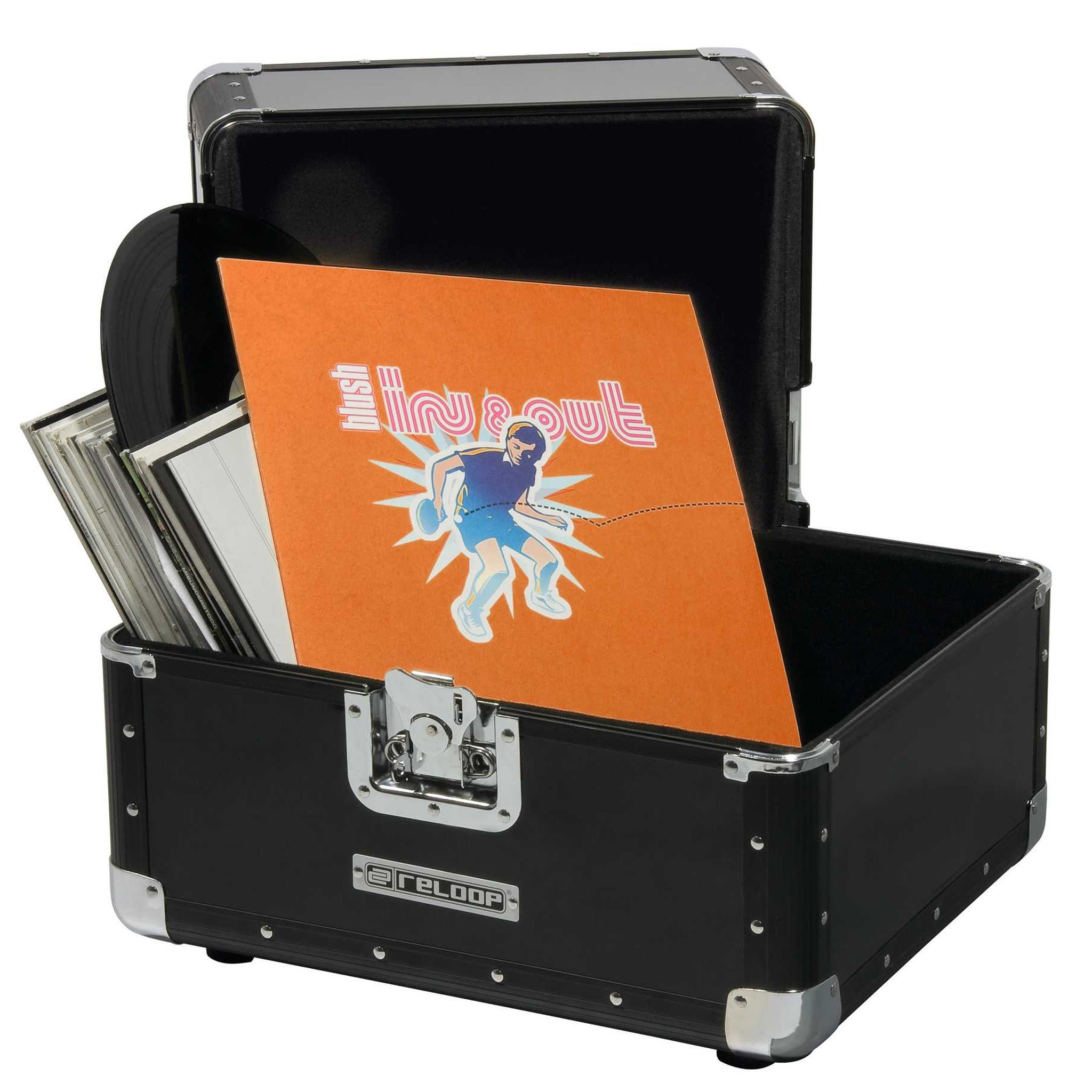 Reloop REC-TROLLEY-120-BLK 120 Trolley Record Case
