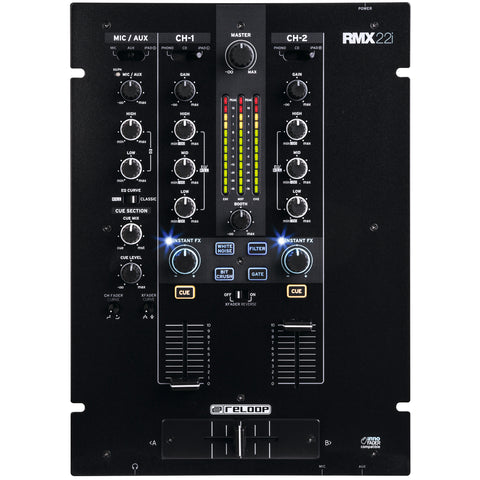 Reloop RMX-22I 2 + 1 Channel Digital Club Mixer with FX and iPad Connection