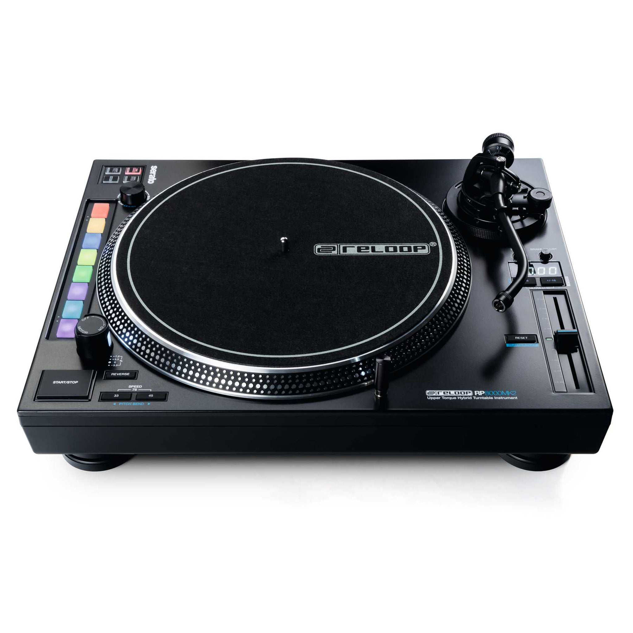 Reloop RP-8000 MK2 Professional Hybrid DJ Turntable