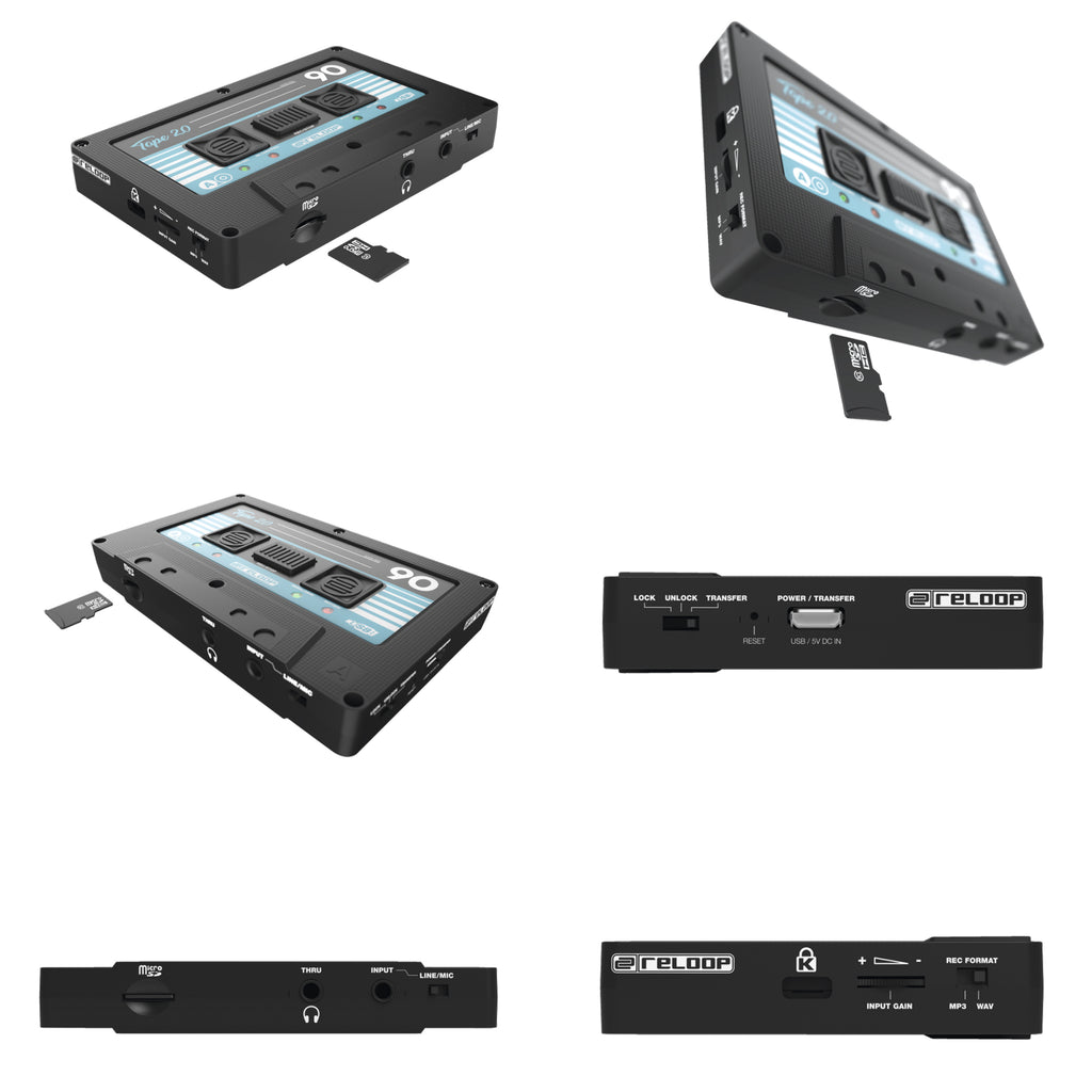 Reloop TAPE2 USB Mixtape Audio Recorder