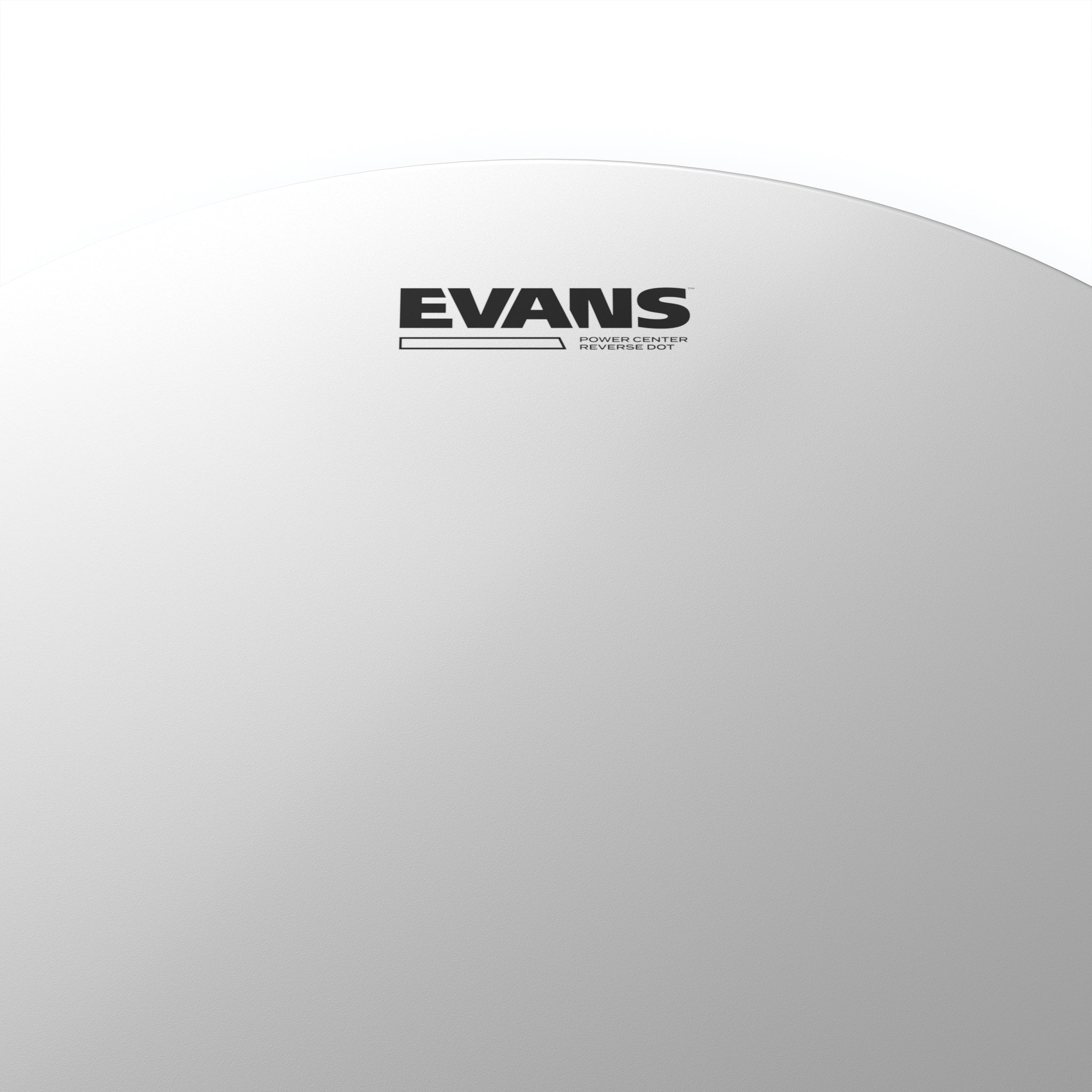 Evans Power Center Reverse Dot Snare Drum Head, 12 Inch