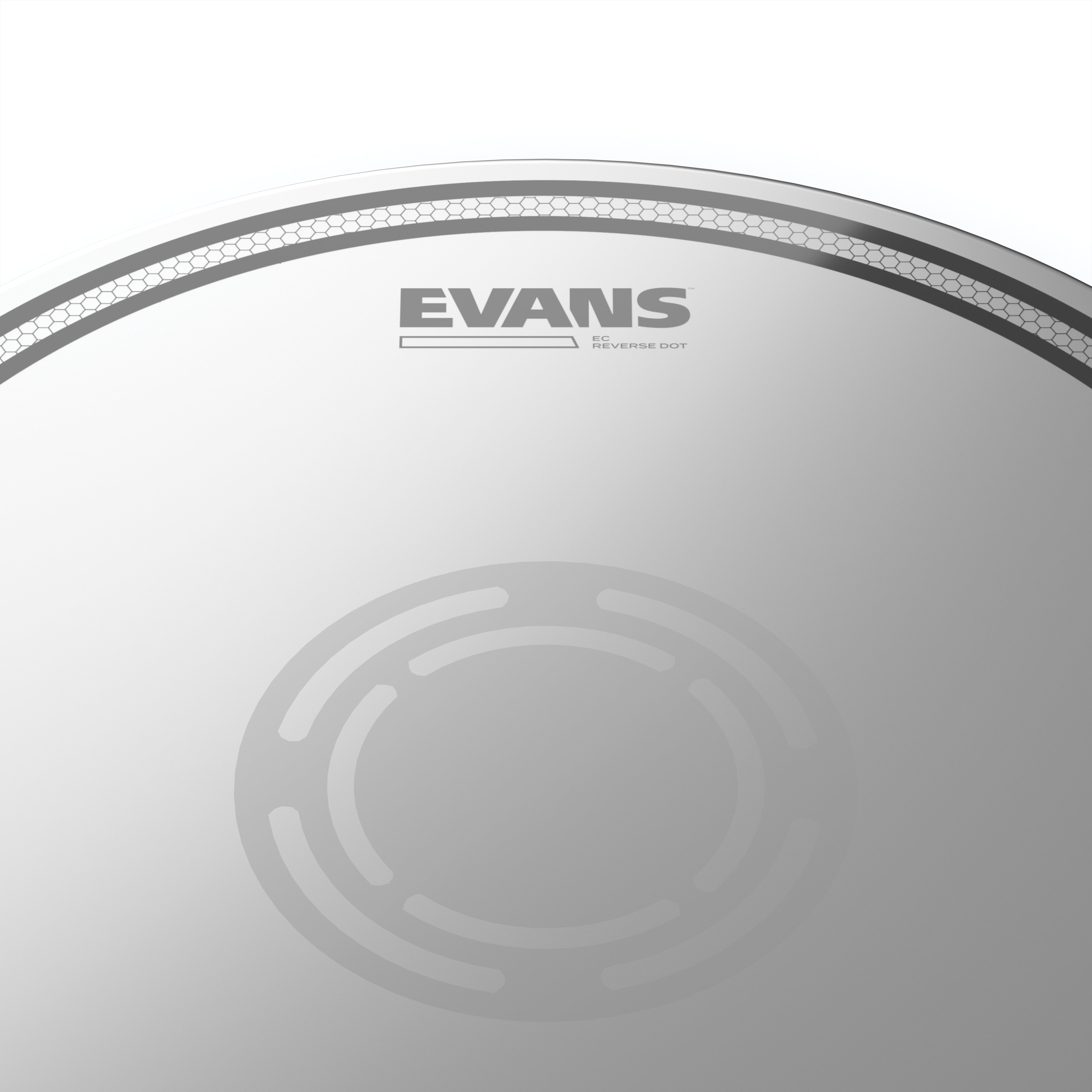 Evans EC Reverse Dot Snare Drum Head, 13 Inch