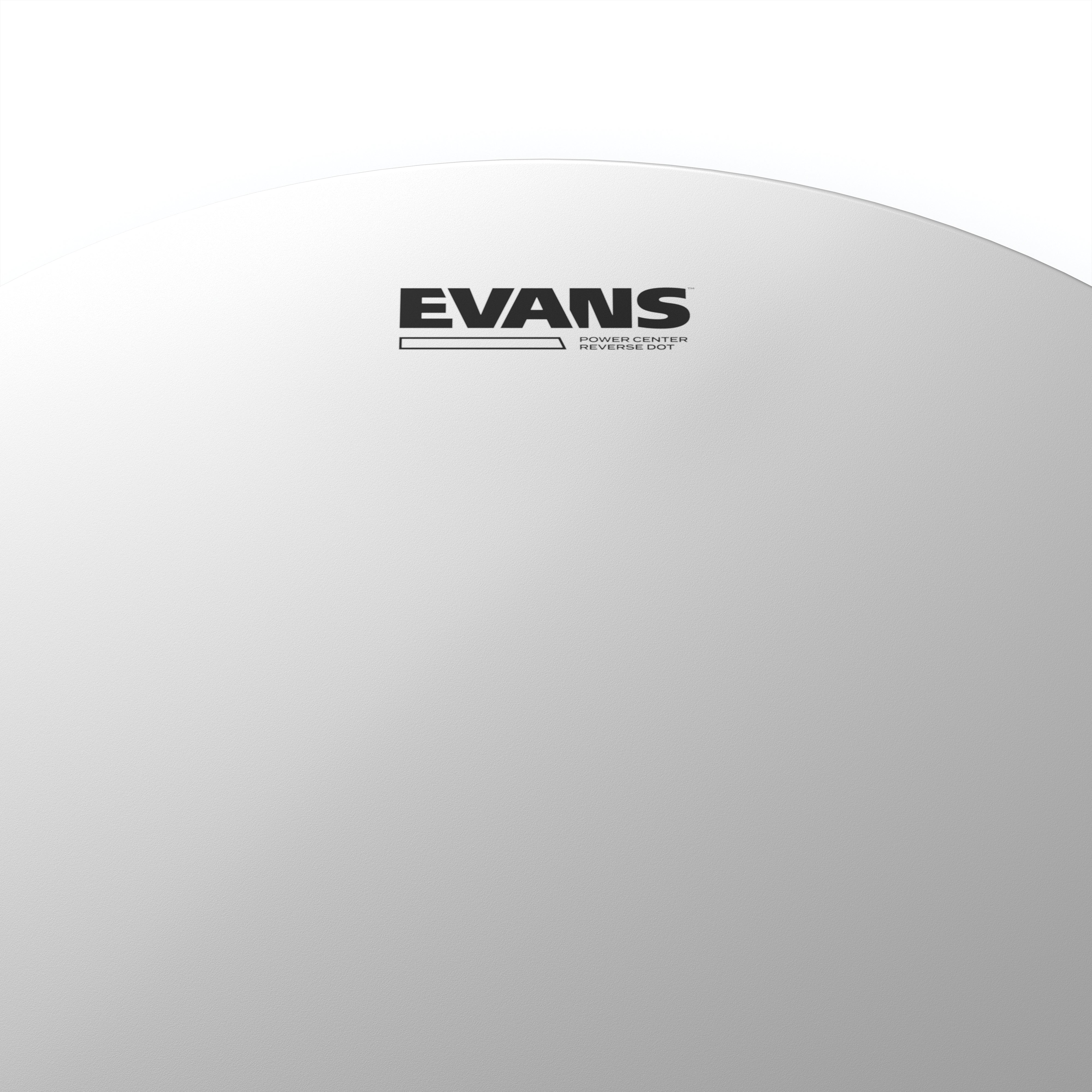 Evans Power Center Reverse Dot Snare Drum Head, 13 Inch