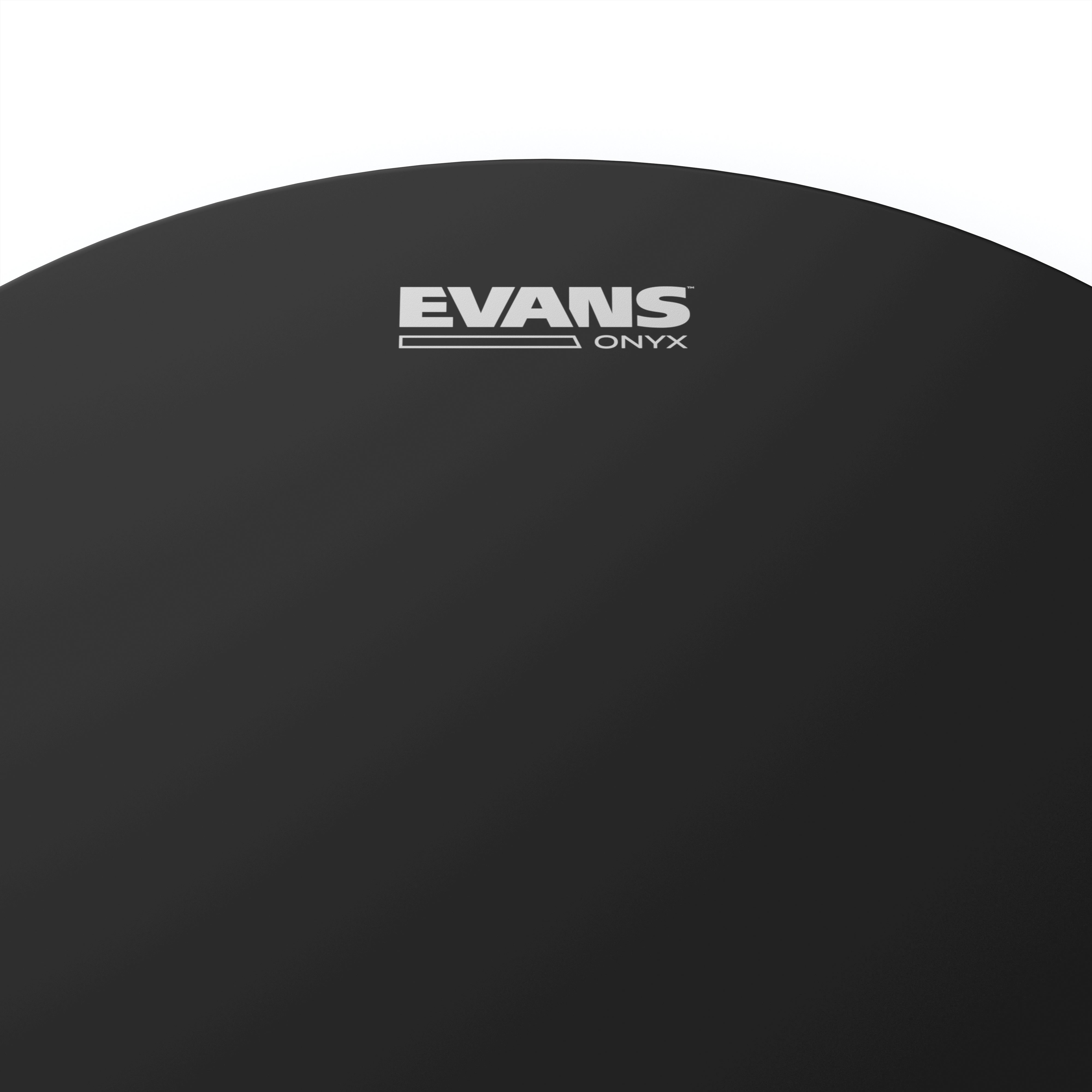 Evans Onyx Frosted Tom Drum Head, 13 Inch