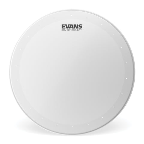 Evans Genera Dry Coated 14 Inch Drumhead Bulk 10 Pack