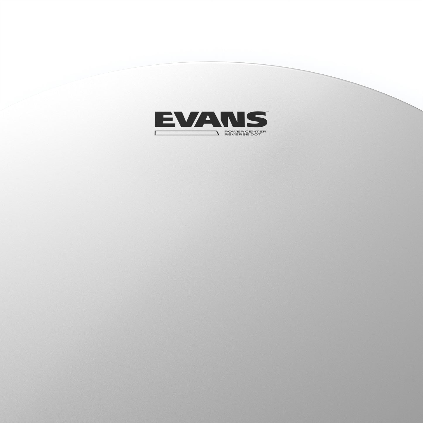 Evans Power Center Reverse Dot Snare Drum Head, 14 Inch