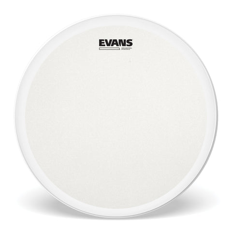 Evans Orchestral Stacatto Coated White Snare Drum Head, 14 Inch