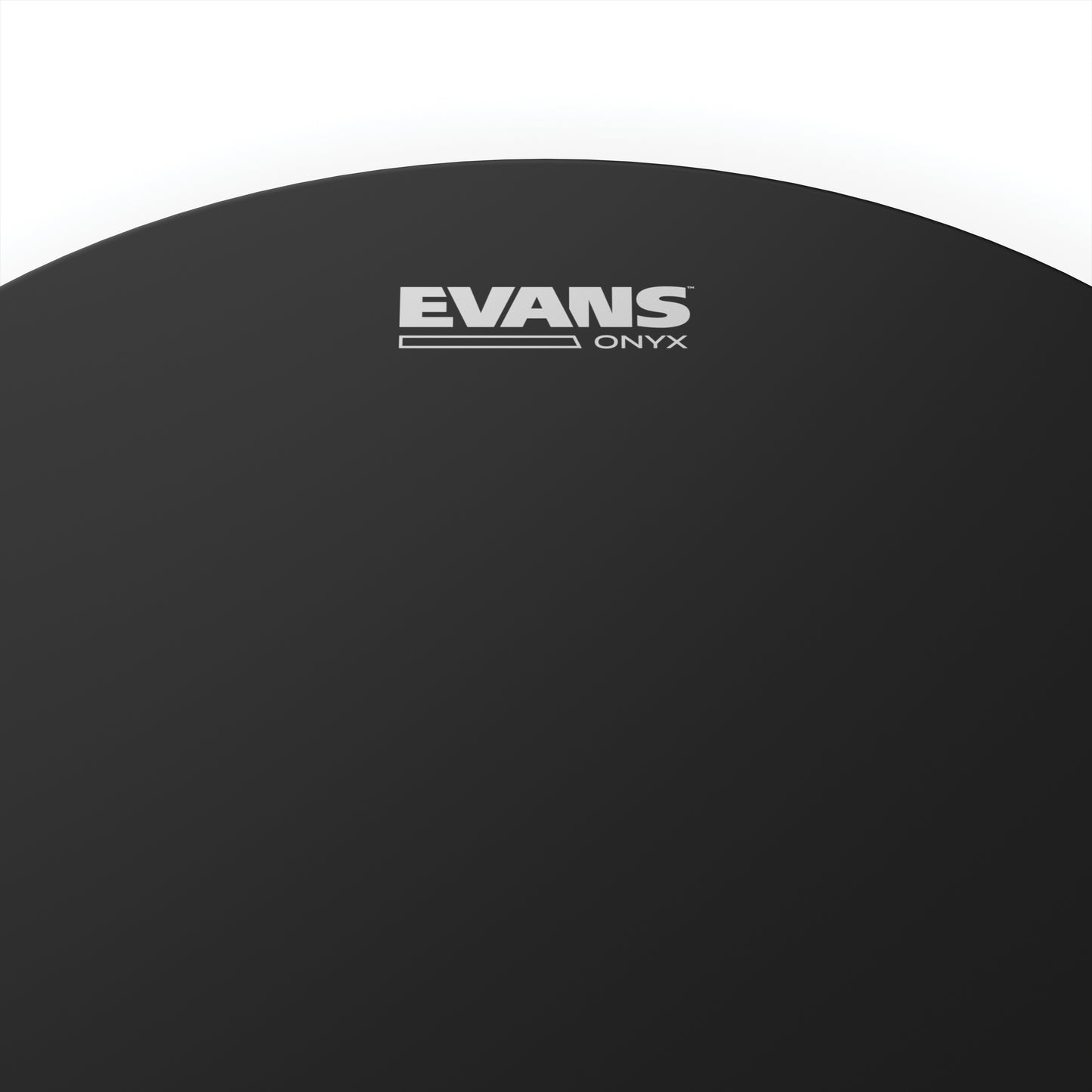 Evans Onyx Frosted Tom Drum Head, 18 Inch