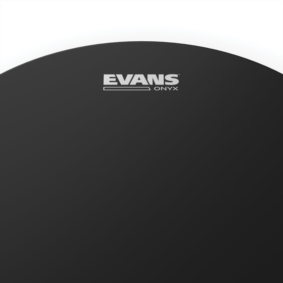 Evans Onyx Frosted Tom Drum Head, 18 Inch