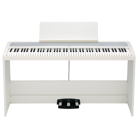 Korg B2SPWH 88-Key Digital Piano With Stand White